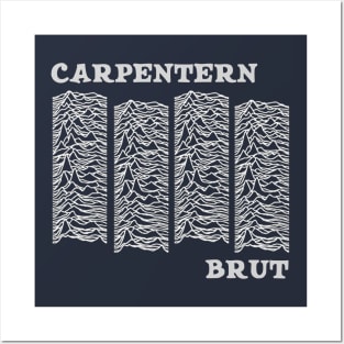 carpentern brut x JD Posters and Art